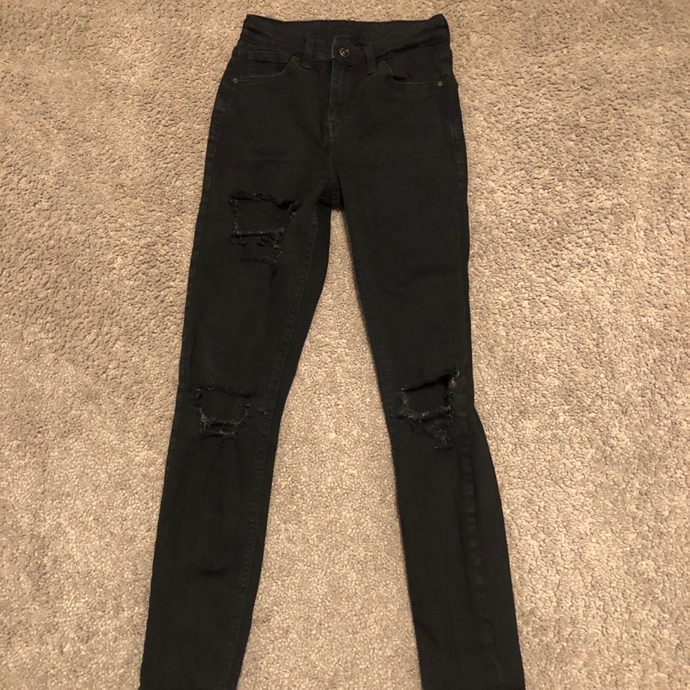 TOP SHOP black skinny jeans